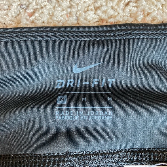 Nike Dri Fit Running Cropped Capri Leggings Tights - Picture 2 of 7